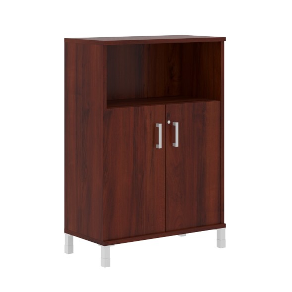 Шкаф средний с замком в глухих малых дверях B 420.3(RZ) 900х450х1286 BORN