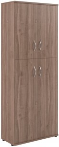 Шкаф с глухими малыми и средними дверьми СТ-1.8 Ясень Шимо 770*365*1975