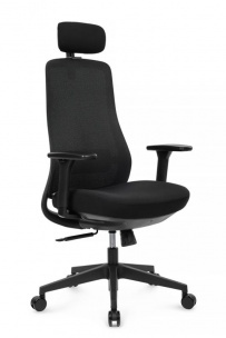 Кресло Миро 6249A пластик Черный