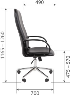 Кресло для руководителя CHAIRMAN 278 ЭКО
