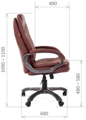 Кресло директорское CHAIRMAN CH 668 / CH 668