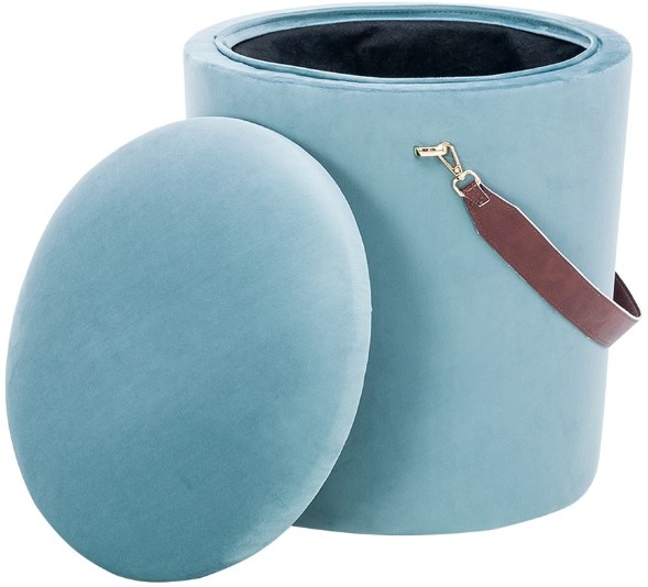 Пуф Leset Бакет бирюзовый