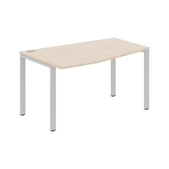 Стол эргономичный XS6CT 149(L) белый/антрацит 1400х900х750 XTEN-S60