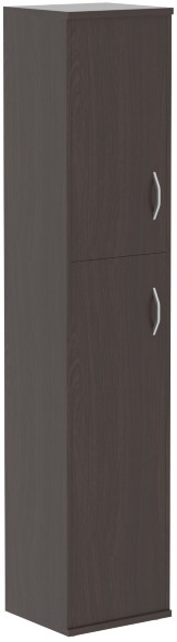 Шкаф колонка с глухой малой и средней дверьми  СУ-1.8(L) Венге Магия 406х365х1975