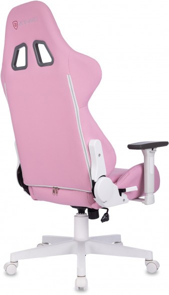 Кресло игровое Zombie Neo белый эко.кожа крестов. пластик пластик белый