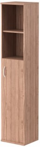 Шкаф колонка с глухой средней дверью СУ-1.6(R) Ясень Шимо 406*365*1975