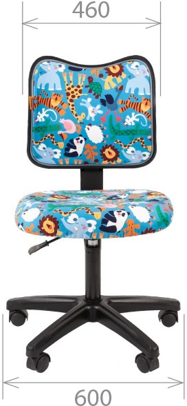 Детское кресло  CHAIRMAN KIDS 102 BLACK GAME