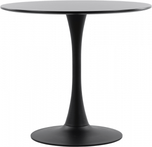Стол Tulip style черный, d-80 см