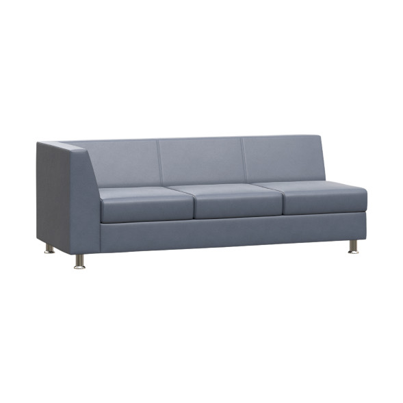 Prime Секция с подлокотником трехместная правая PR.SP-3 (R) 1850*770*720