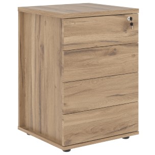 Тумба приставная ELC-4D.A Дуб Денвер светлый 520х490х750 EDIS