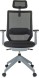 Кресло руководителя Бюрократ MC-G611NL-H черный Elastic-102 с подголов. крестов.4-луч. пластик пластик серый