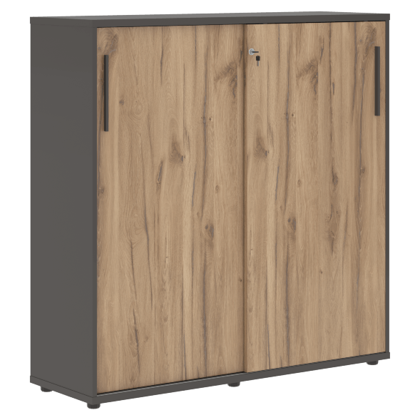 Шкаф средний с дверьми купе EMC 1343 1346х430х1355 EDIS